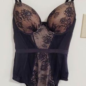 🆕 Venus Black lacey Teddy Never Worn Medium